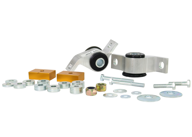 Subaru Impreza Suspension Control Arm Bushing Kit - Front - Whiteline - Anti-Dive Caster Kit - `03-`07