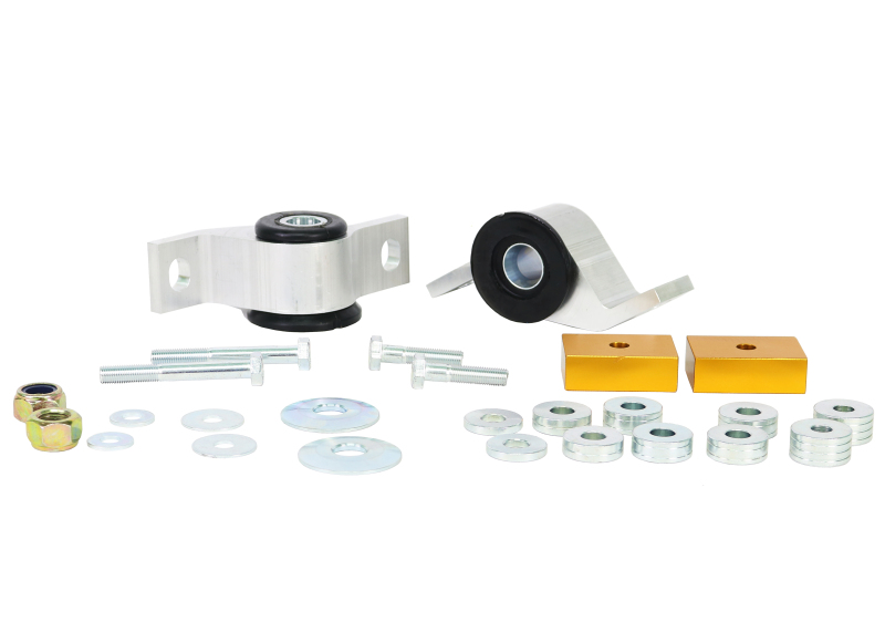 Subaru WRX STI Suspension Control Arm Bushing Kit - Front - Whiteline - Anti-Dive Caster Kit - `04-`07