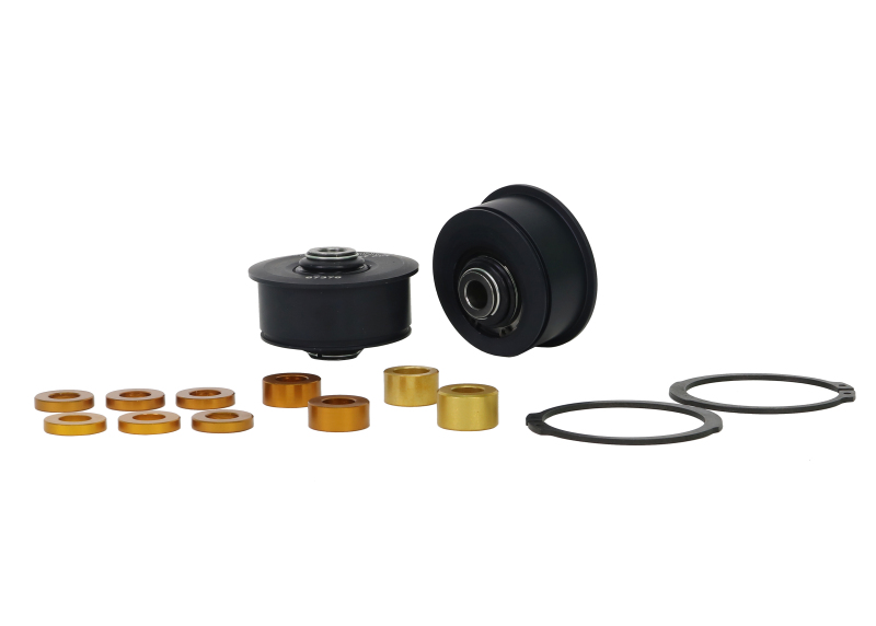 Subaru WRX STI Suspension Lift Kit - Front - Whiteline - Race Anti-Dive Caster Kit - Stealth Black - `11-`27