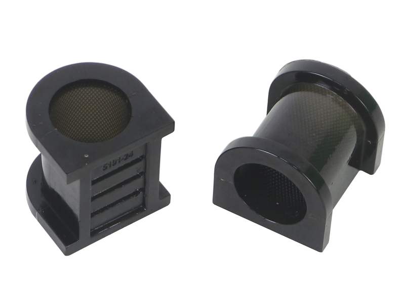Mitsubishi Evolution Sway Bar Mount Bushing Kit - Rear - Whiteline - 24mm - `97-`01