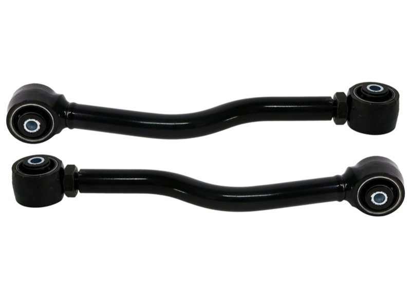 Jeep Wrangler JK Control Arm Kit - Rear - Whiteline - HD Adjustable Upper - Black - 2018