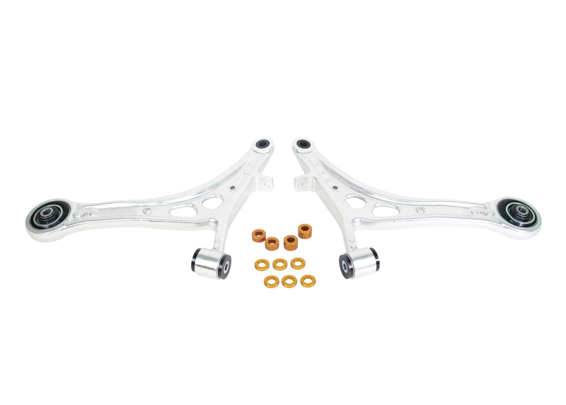 Subaru WRX STI Control Arms - Front - Whiteline - Front Lower Control Arms w/ Caster Correction - `17-`21