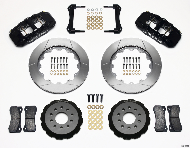 Ford Mustang Brake Kit - Front - Wilwood - AERO6 + 14.00 Rotor - `05-`14 Ford Mustang Brake Kit - Front - Wilwood - AERO6 + 14.00 Rotor - `05-`14