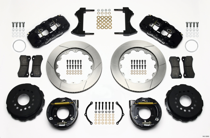 Ford Mustang Brake Kit - Rear - Wilwood - AERO4 14.00 Ford Mustang Brake Kit - Rear - Wilwood - AERO4 14.00