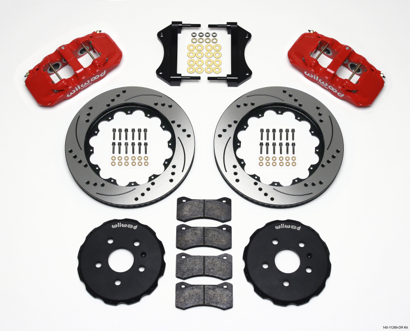 Chevrolet Camaro Brake Kit - Front - Wilwood - AERO6 with 14.25 Chevrolet Camaro Brake Kit - Front - Wilwood - AERO6 with 14.25