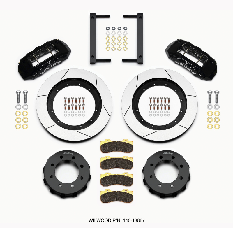 Ford F350 Brake Kit - Front - Wilwood - TX6R 16.00in - Black - `05-`12 Ford F350 Brake Kit - Front - Wilwood - TX6R 16.00in - Black - `05-`12