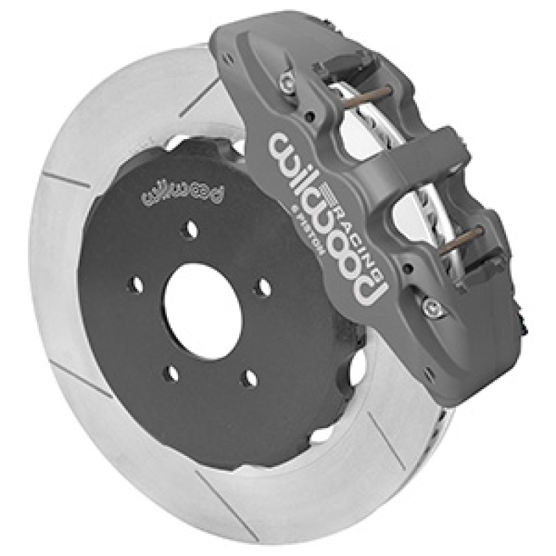 Nissan G35 Brake Kit - Front - Wilwood - AERO6/ST + GT Directional Vane Rotors + Race Compound Pads - Anodized - `03-`09 Nissan G35 Brake Kit - Front - Wilwood - AERO6/ST + GT Directional Vane Rotors + Race Compound Pads - Anodized - `03-`09