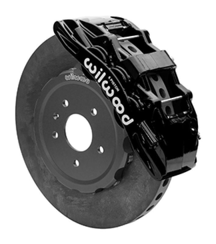Chevrolet Corvette Brake Kit - Front - Wilwood - SX6R WCCB Carbon-Ceramic 15in Plain Face - Black - `97-`13 Chevrolet Corvette Brake Kit - Front - Wilwood - SX6R WCCB Carbon-Ceramic 15in Plain Face - Black - `97-`13