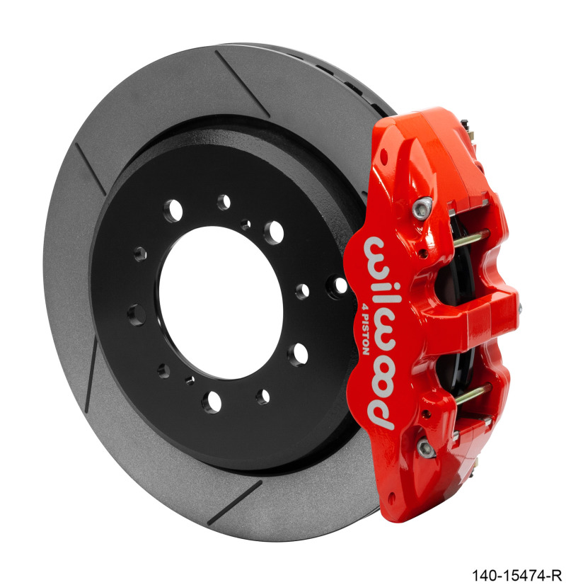 Toyota Land Cruiser Brake Kit - Rear - Wilwood - AERO4 14.50in Rotor - Red - `08-`15 Toyota Land Cruiser Brake Kit - Rear - Wilwood - AERO4 14.50in Rotor - Red - `08-`15