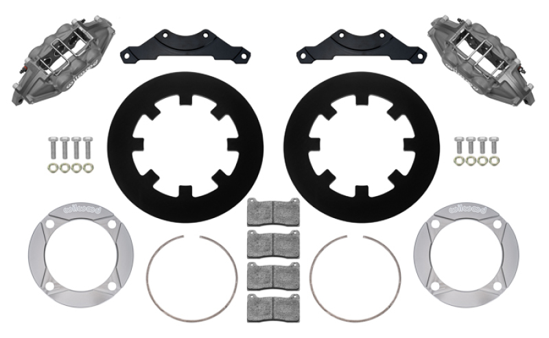 Polaris RZR XP 1000 Brake Kit - Rear - Wilwood - Performance Drill 11.25in - Anodized - `14-`27