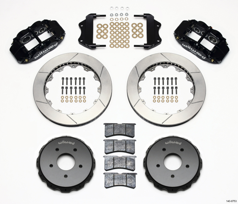 Pontiac GTO Brake Kit - Front - Wilwood - Narrow Superlite 6R - `04-`06 Pontiac GTO Brake Kit - Front - Wilwood - Narrow Superlite 6R - `04-`06