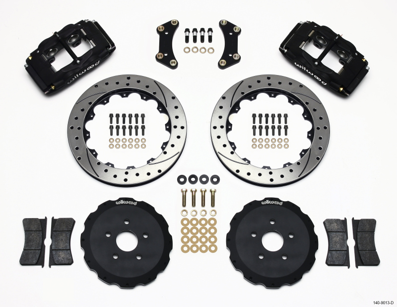 Scion tC Brake Kit - Front - Wilwood - Superlite with Drilled Rotors - `04-`05 Scion tC Brake Kit - Front - Wilwood - Superlite with Drilled Rotors - `04-`05