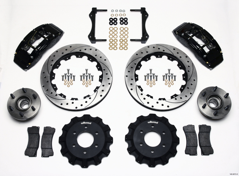 Ford F150 Brake Kit - Front - Wilwood - 16.00in Drilled Rotors + BP-10 Pads - `04-`08 Ford F150 Brake Kit - Front - Wilwood - 16.00in Drilled Rotors + BP-10 Pads - `04-`08