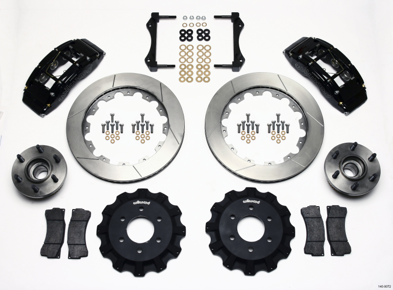 Ford F150 Brake Kit - Front - Wilwood - TC6R Calipers + 16.00in Directional Vane Rotors + BP-10 Compound Brake Pads - `04-`08 Ford F150 Brake Kit - Front - Wilwood - TC6R Calipers + 16.00in Directional Vane Rotors + BP-10 Compound Brake Pads - `04-`08