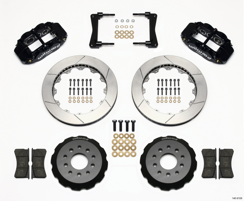 Ford Mustang Brake Kit - Front - Wilwood - Narrow Superlite 6R - `05-`14 Ford Mustang Brake Kit - Front - Wilwood - Narrow Superlite 6R - `05-`14