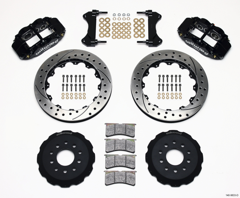 Chevrolet Camaro Brake Kit - Front - Wilwood - Narrow Superlite 6R + 13.06in Drilled Rotors - `98-`02 Chevrolet Camaro Brake Kit - Front - Wilwood - Narrow Superlite 6R + 13.06in Drilled Rotors - `98-`02