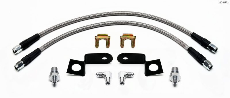 Chrysler 300 Brake Line Kit - Rear - Wilwood - Flexline - `06-`10 Chrysler 300 Brake Line Kit - Rear - Wilwood - Flexline - `06-`10