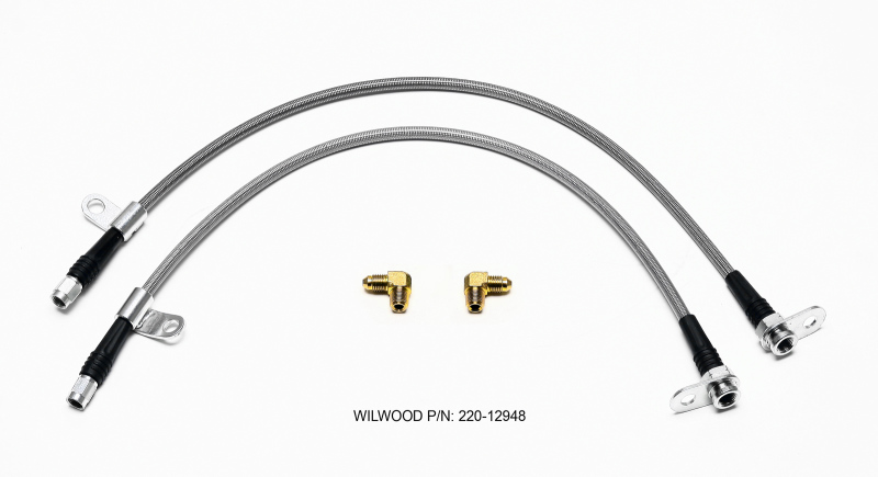 Mazda Miata MX 5 Brake Line Kit - Front - Wilwood - Flexline - `05-`12 Mazda Miata MX 5 Brake Line Kit - Front - Wilwood - Flexline - `05-`12