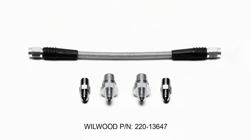 BMW 3 Series Brake Line Kit - Rear - Wilwood - Flexline - `07-`11 BMW 3 Series Brake Line Kit - Rear - Wilwood - Flexline - `07-`11