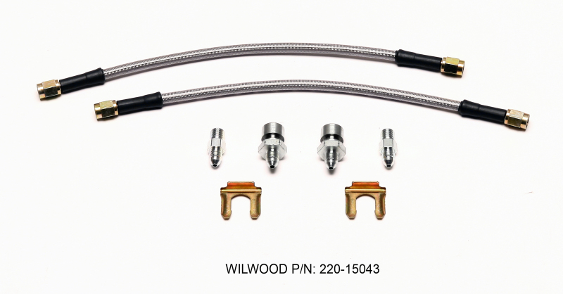 Mazda Miata MX 5 Brake Hose - Rear - Wilwood - Flexline - `06-`15 Mazda Miata MX 5 Brake Hose - Rear - Wilwood - Flexline - `06-`15