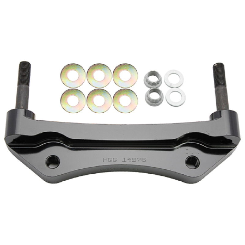 BMW 3 Series Caliper Mounting Bracket Kit - Front - Wilwood - AERO6 Radial Mount (7.09 in c-c) for 14.00 in Rotor - `00-`06 BMW 3 Series Caliper Mounting Bracket Kit - Front - Wilwood - AERO6 Radial Mount (7.09 in c-c) for 14.00 in Rotor - `00-`06