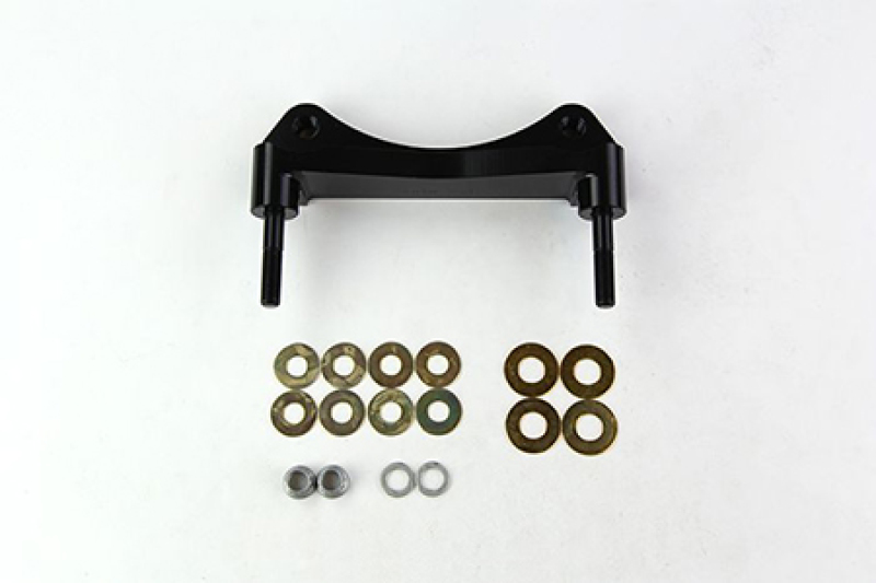 Ford Mustang Caliper Mounting Kit - Front - Wilwood - FNSL6R Radial, For 12.90in Rotor - `94-`04 Ford Mustang Caliper Mounting Kit - Front - Wilwood - FNSL6R Radial, For 12.90in Rotor - `94-`04