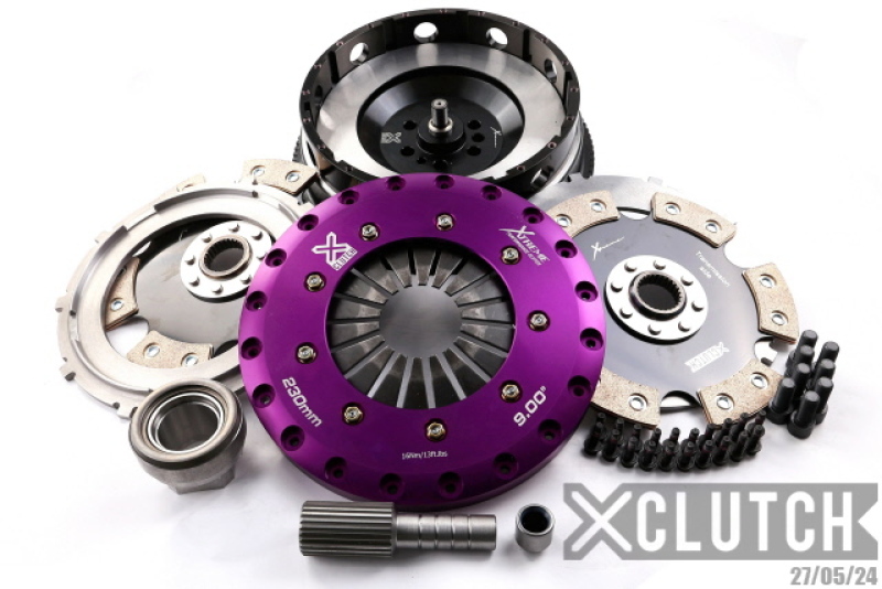 BMW 335is Clutch Kit - XCLUTCH - 9in Twin Solid Ceramic - `11-`13