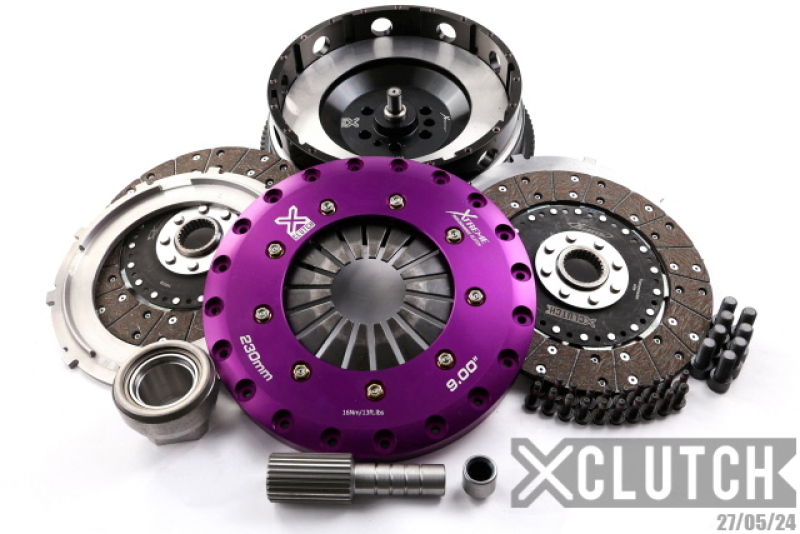 BMW 335is Clutch Kit - XCLUTCH - 9in Twin Solid Organic - `11-`13
