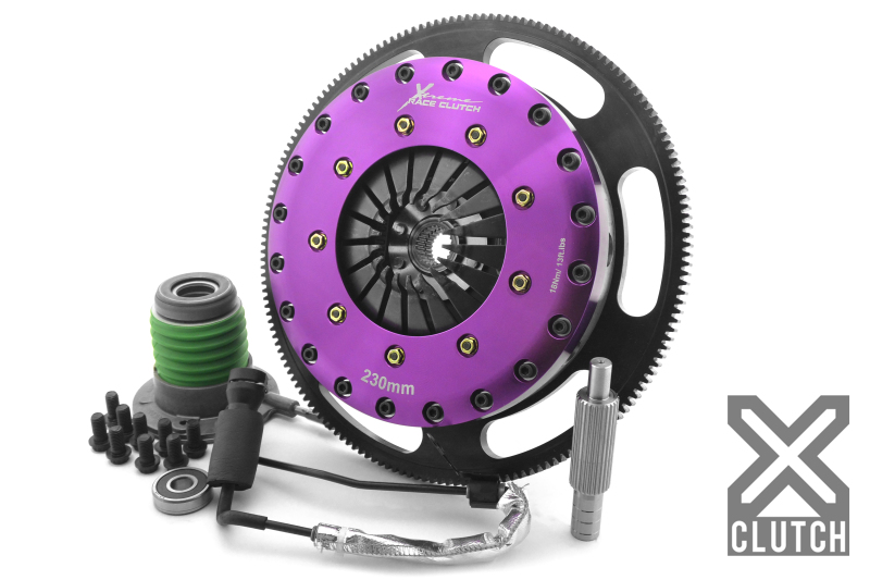 Chevrolet Corvette Twin Solid Organic Clutch Kit - XCLUTCH - 9in Twin Solid Organic - `09-`13