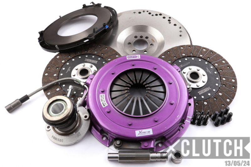 Chevrolet Corvette Clutch Kit - XCLUTCH - 10.5in Twin Solid Organic - `97-`04