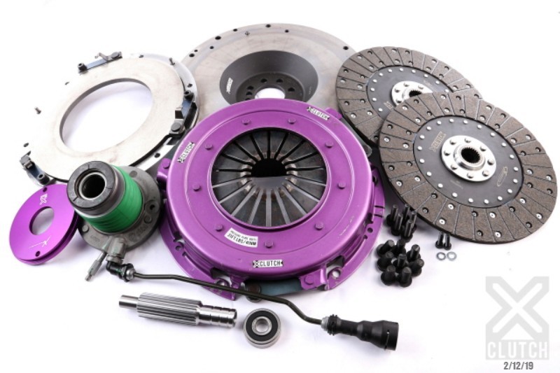 Chevrolet Corvette Clutch Kit - XCLUTCH - 10.5in Twin Solid Organic - `14-`19