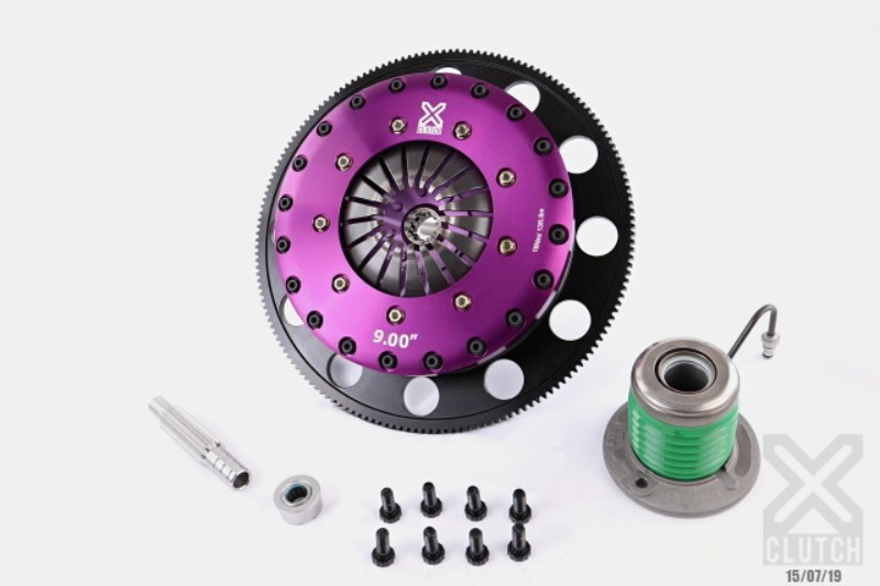 Ford Mustang Clutch Kit - XCLUTCH - 9in Twin Solid Organic - `05-`10