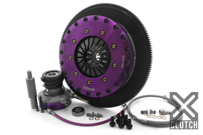 Chevrolet Camaro Clutch Kit - XCLUTCH - 9in Twin Solid Organic - `10-`15