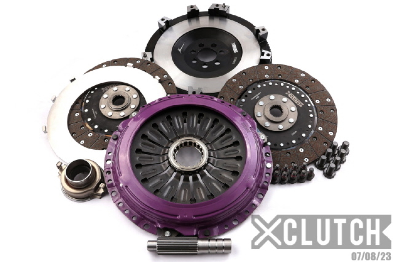 Mitsubishi Lancer Clutch Kit - XCLUTCH - 9in Twin Solid Organic - `07-`17