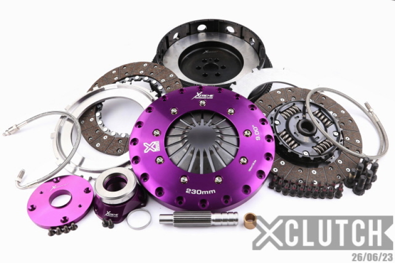 Nissan GT-R Clutch Kit - XCLUTCH - 9in Twin Sprung Organic - `99-`02