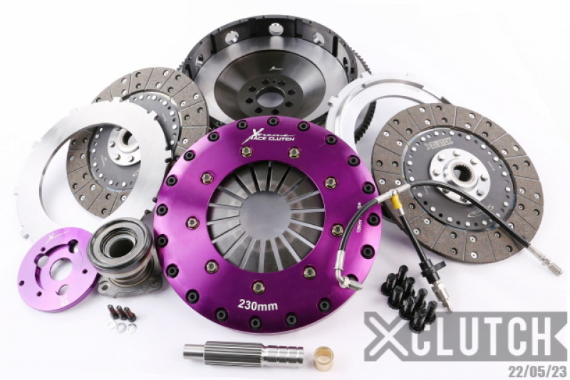 Nissan 370Z Clutch Kit - XCLUTCH - 9in Twin Solid Organic - `09-`20