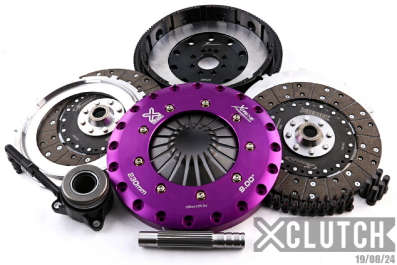 Audi A3 Clutch Kit - XCLUTCH - 9in Twin Solid Organic - `08-`09