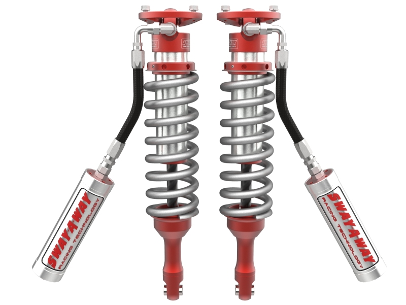 Toyota 4Runner Coilover Suspension Kit - Front - aFe - Sway-A-Way 2.5 with Remote Reservoirs - Red - `03-`09