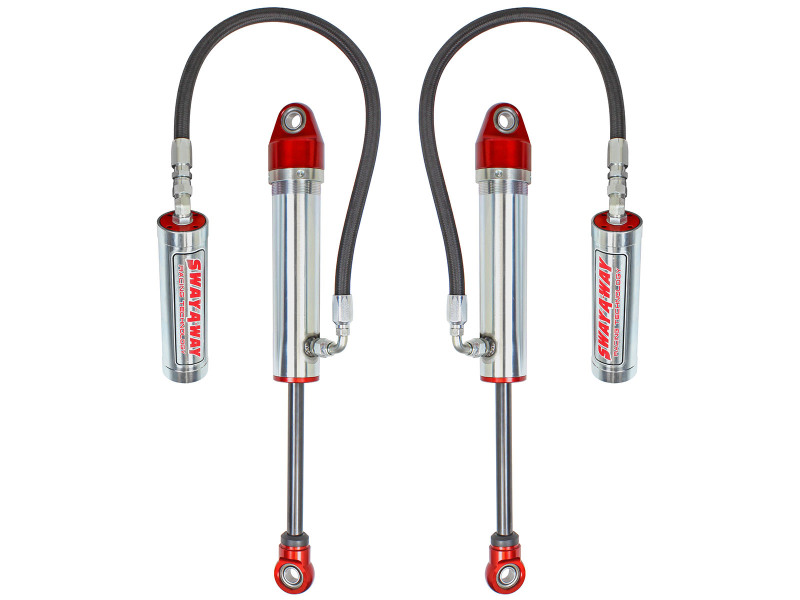 Nissan Patrol Y61 Rear Shock Kit - aFe - Sway-A-Way 2.5 with Remote Reservoir - `97-`24