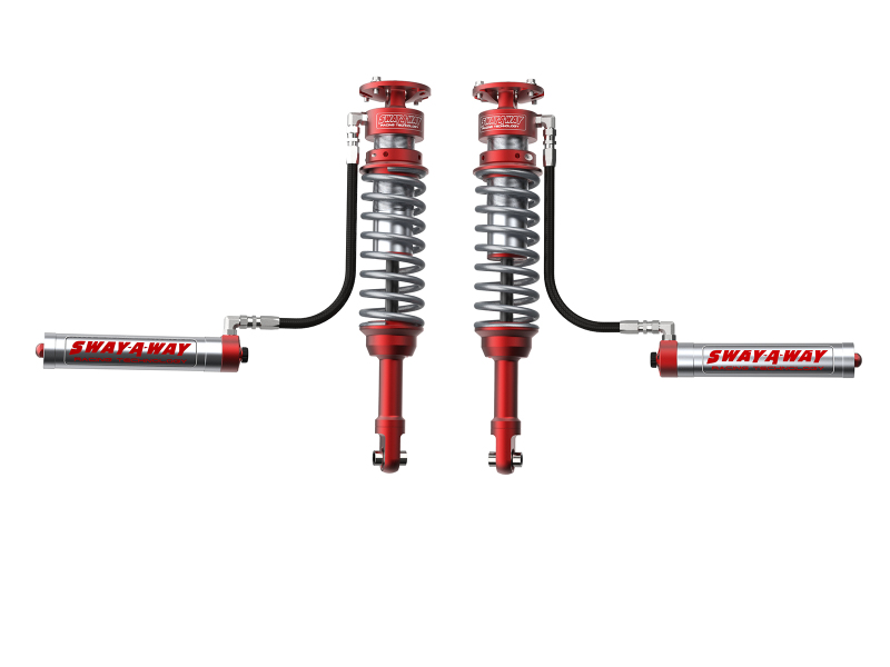 Ford F-150 SVT Raptor Coilover Suspension Kit - Front - aFe - Sway-A-Way 3.0 w/ Remote Reservoirs and Compression Adjuster - `10-`14 Ford F-150 SVT Raptor Coilover Suspension Kit - Front - aFe - Sway-A-Way 3.0 w/ Remote Reservoirs and Compression Adjuster - `10-`14