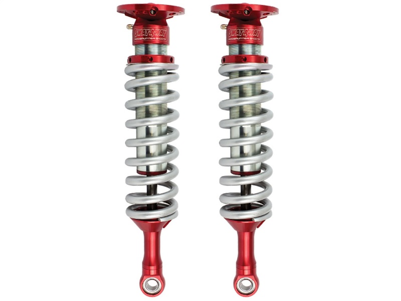 Ford F-150 Coilover Suspension Kit - Front - aFe - Sway-A-Way 2.5in, Adjustable - Bright Zinc - `04-`08