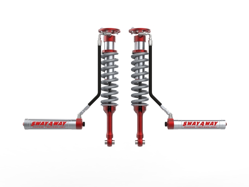 Ford F-150 Raptor Coilover Suspension Kit - Front - aFe - Sway-A-Way 2.5 w/ Remote Reservoirs and Compression Adjusters - `10-`14
