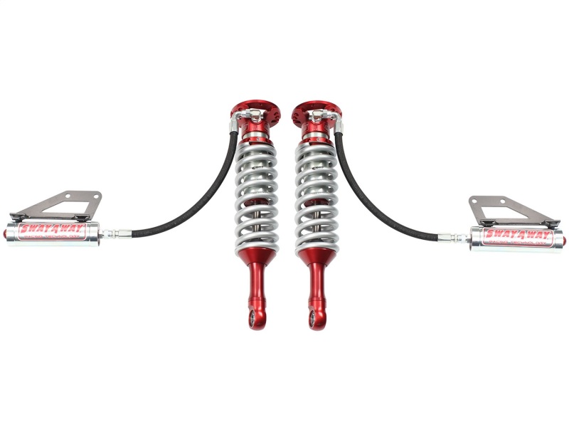 Ford F-150 Raptor Coilover Suspension Kit - Front - aFe - Sway-A-Way 2.5 w/ Remote Reservoirs - Bright Zinc - `10-`14 Ford F-150 Raptor Coilover Suspension Kit - Front - aFe - Sway-A-Way 2.5 w/ Remote Reservoirs - Bright Zinc - `10-`14