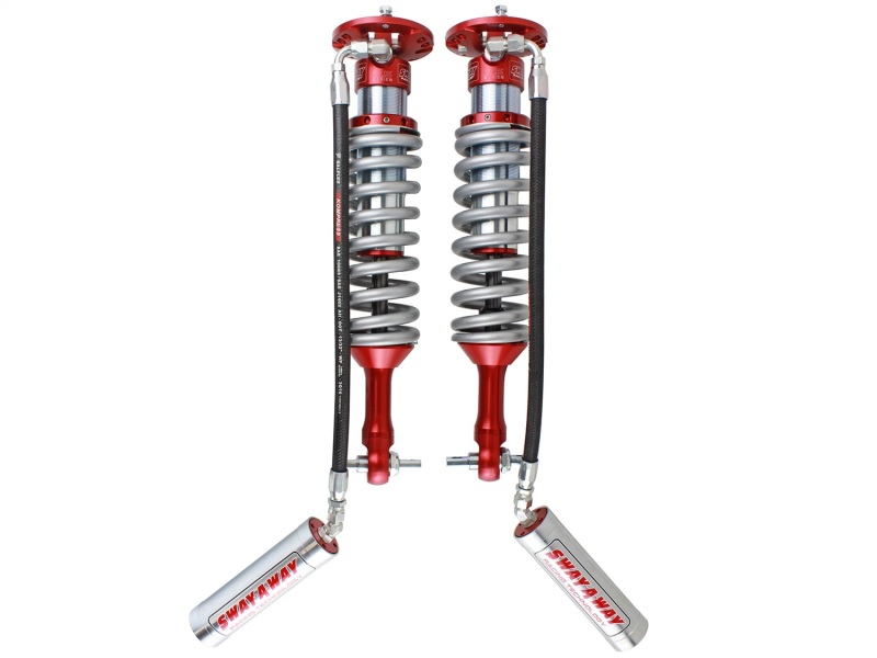 Ford F-150 Coilover Suspension Kit - Front - aFe - Sway-A-Way 2.5in with Remote Reservoir - Bright zinc plated - `15-`17