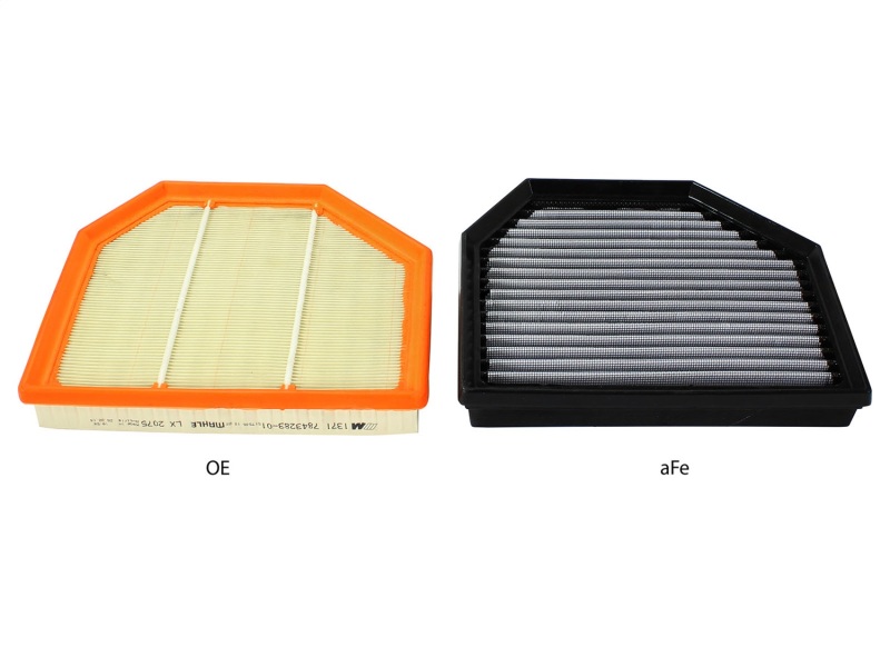 BMW M2 Air Filter (2) - aFe - MagnumFLOW OE Replacement Air Filter PRO Dry S - `19-`21