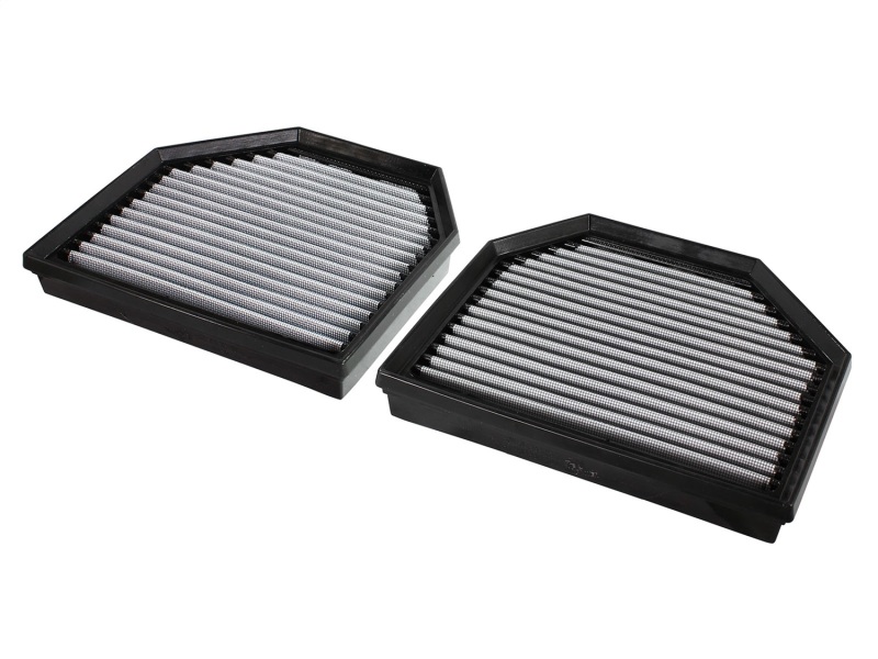 BMW M3 Air Filter (2) - aFe - MagnumFLOW OE Replacement Air Filter PRO Dry S - `15-`20