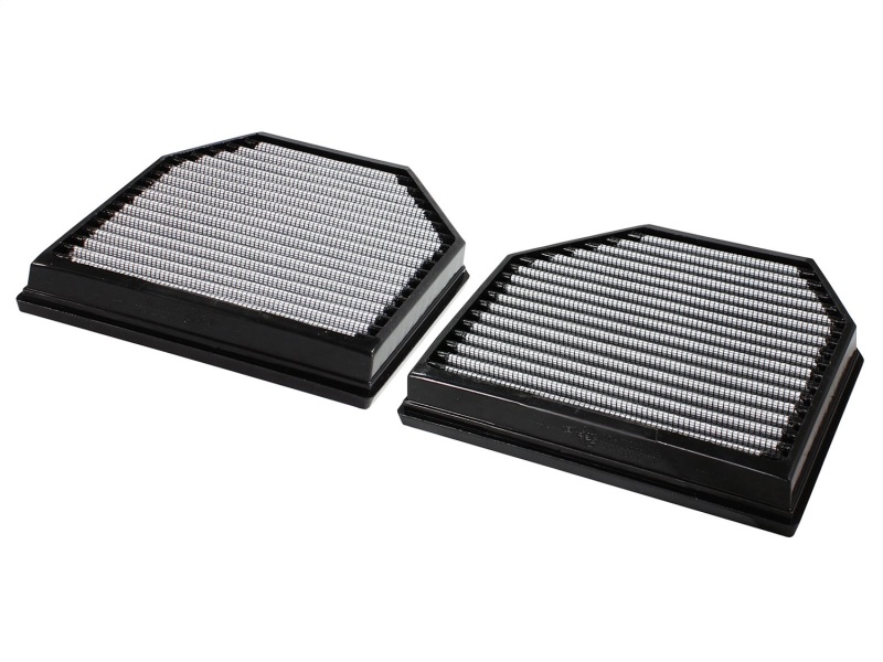 BMW M3 Air Filter (2) - aFe - MagnumFLOW OE Replacement Air Filter PRO Dry S - `15-`20