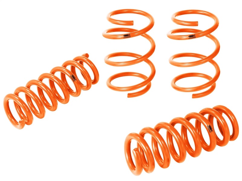 BMW M2 Lowering Springs - aFe - 2 Stage - Tangerine Orange - `16-`18