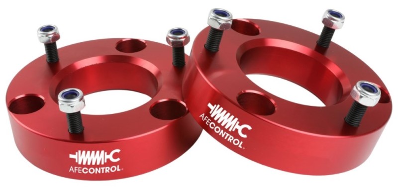 Ford F-150 Suspension Lift Kit - Front - aFe - 2.0 IN Leveling Kit - Red - `04-`24