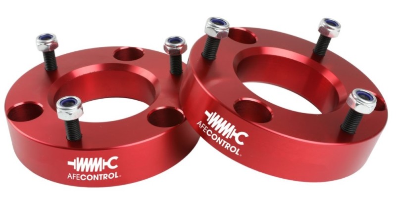 GMC 1500 Suspension Lift Kit - Front - aFe - 2.0 IN Leveling Kit - Red - `07-`21
